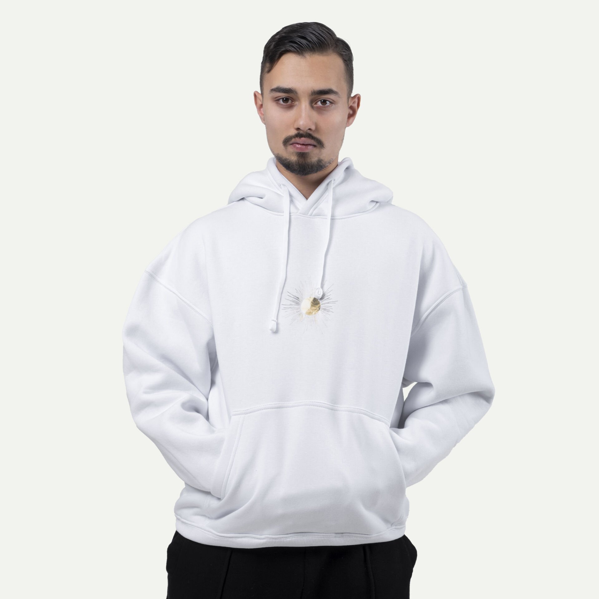 Icarus Sweatshirt Beyaz XL