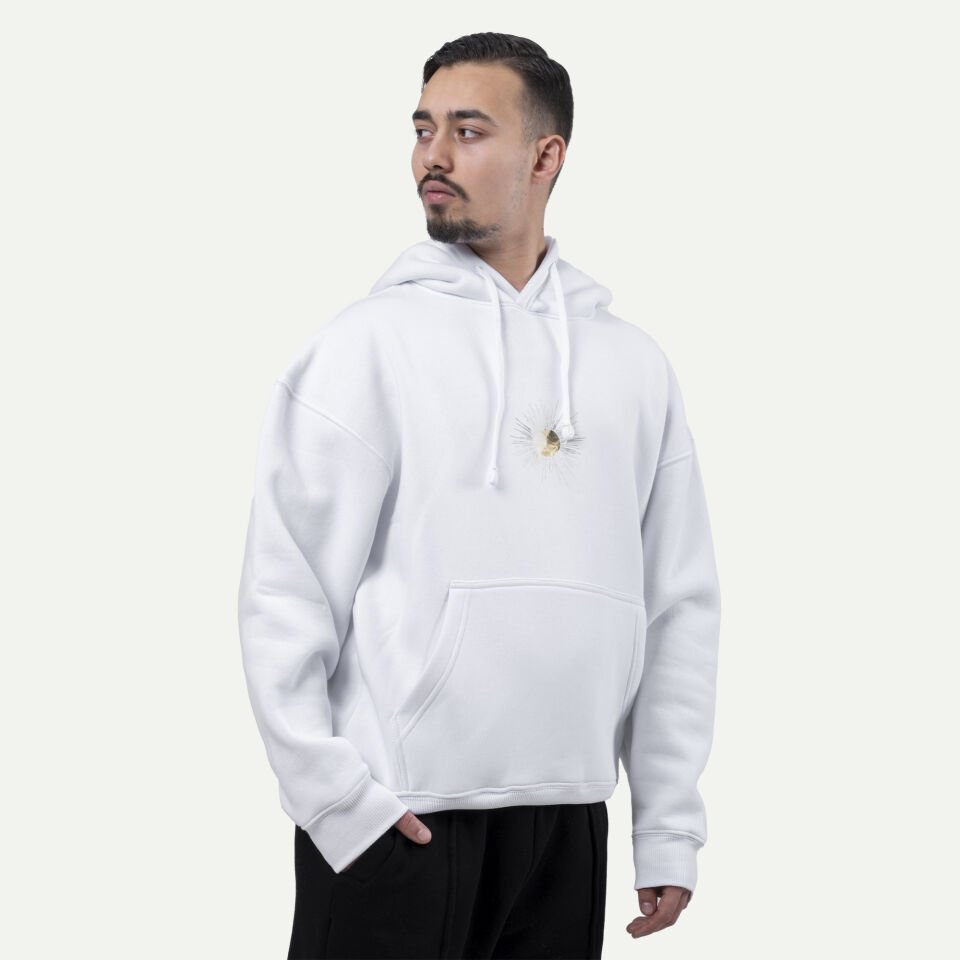 Icarus Sweatshirt Beyaz XL