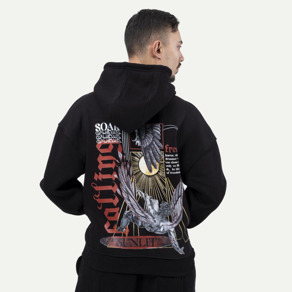 Icarus Sweatshirt Siyah