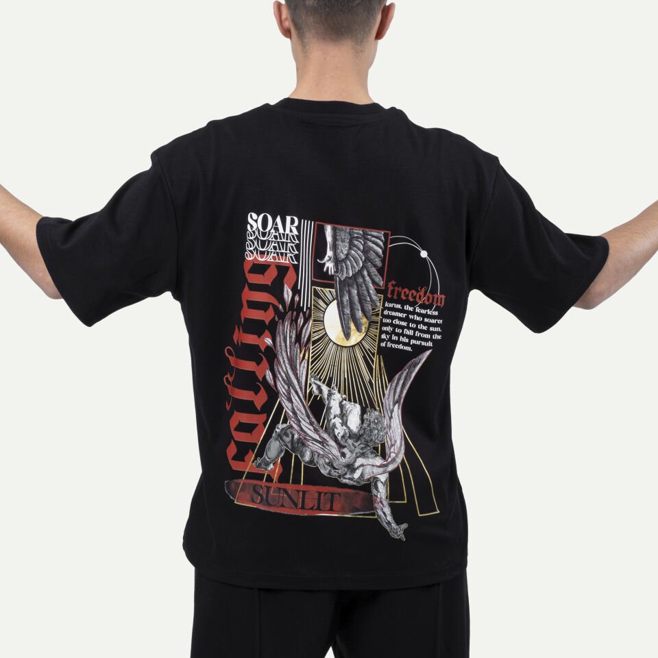 Icarus Tişört Siyah XL