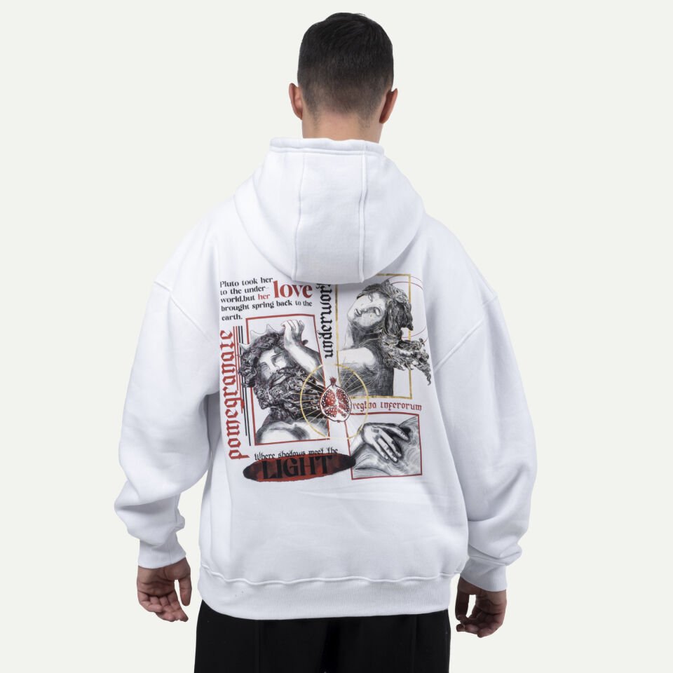 Pluto & Proserpina Sweatshirt Beyaz XL