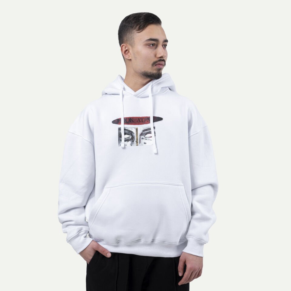 Medusa & Persus Sweatshirt Beyaz XL