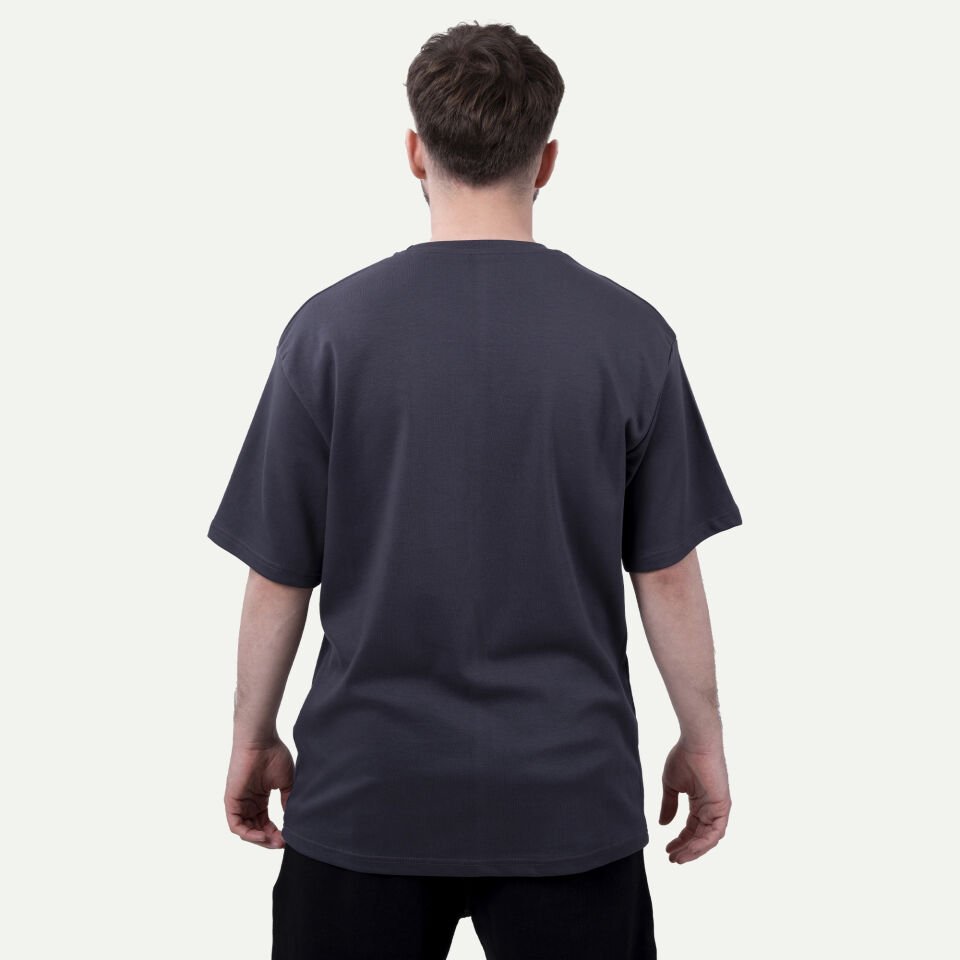 Basic Tişört Antrasit XL