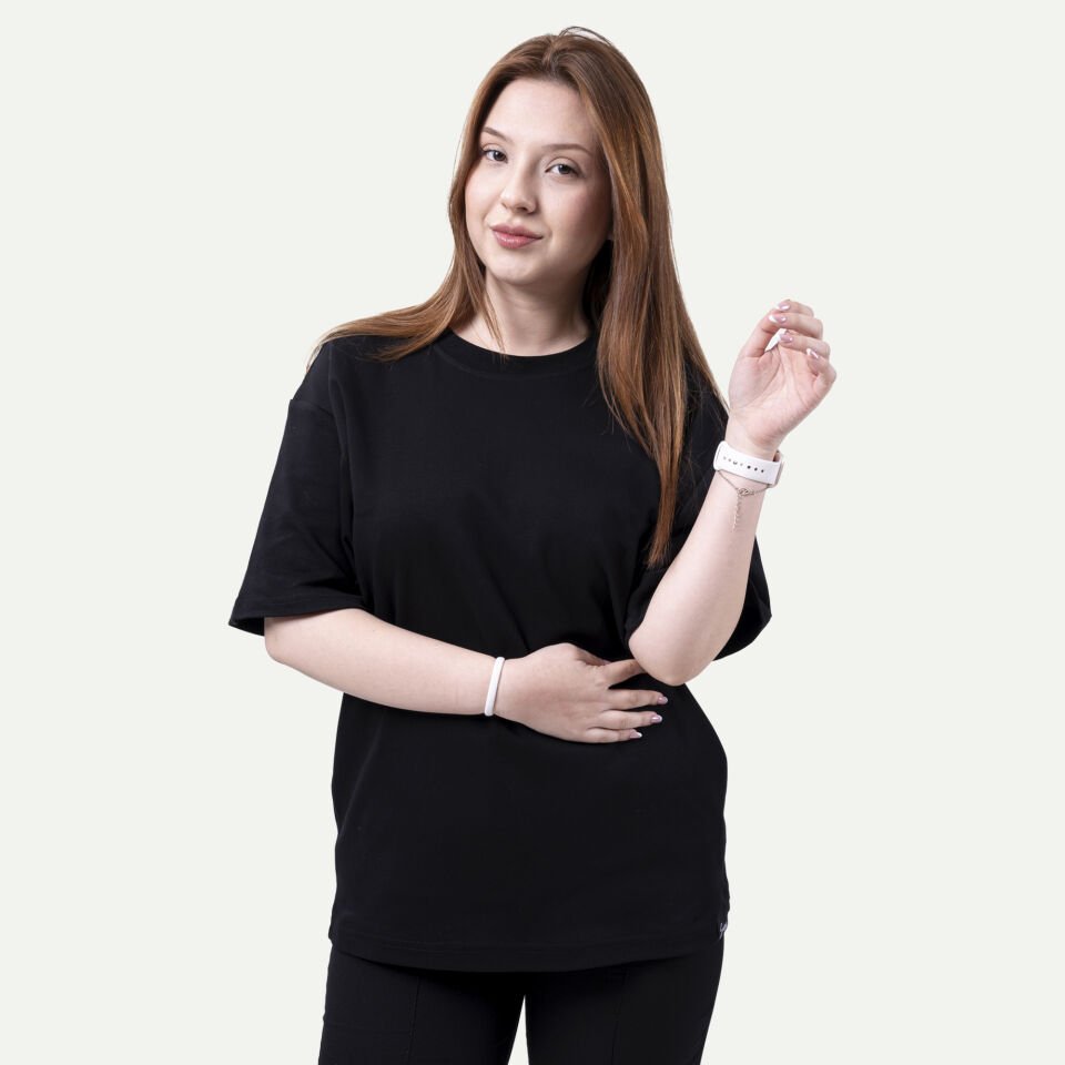Basic Tişört Siyah XL
