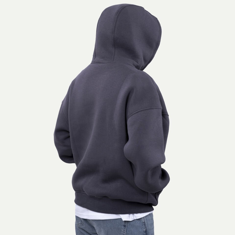 Basic Sweatshirt Antrasit XL