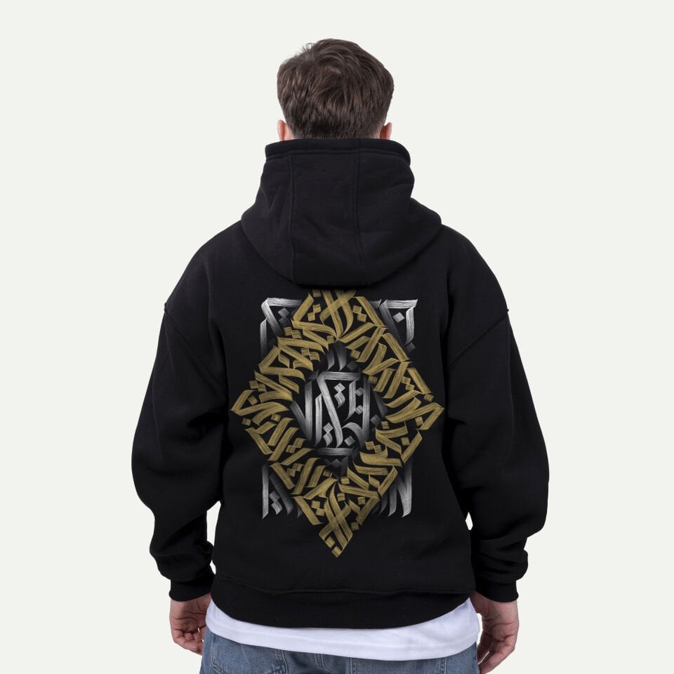 Diamant Sweatshirt Siyah XL